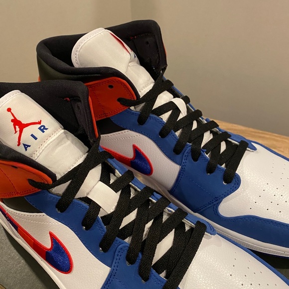 SOLD! Jordan 1 Mid: Multi-Color Swoosh - Picture 4 of 7